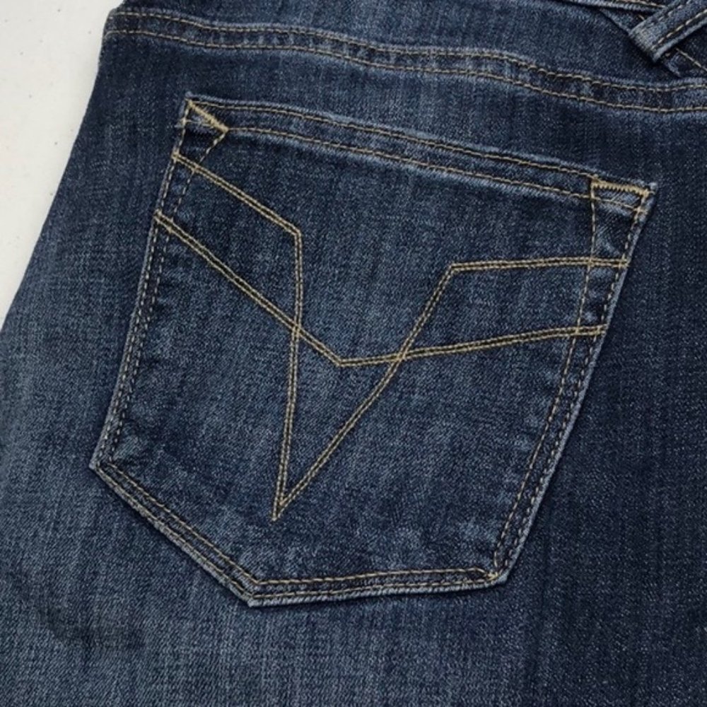 LIKE NEW VIGOSS CHELSEA SKINNY JEANS 27x29 RARE DISTRESS ED ๐ - Picture 12 of 12